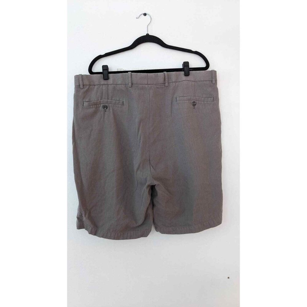 Lamberti Italian Clothing Brand Cotton Chino Shorts Gray, Size 42